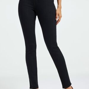 Good American Pull On Black Skinny Jeans